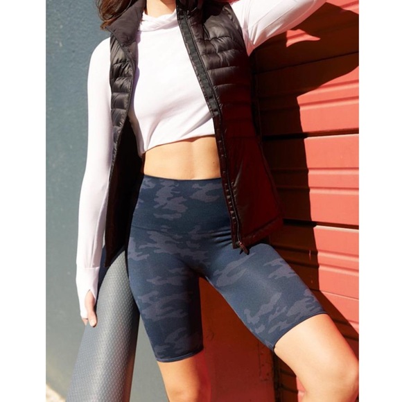 SPANX Pants - Spanx Seamless Camo Bike Shorts
